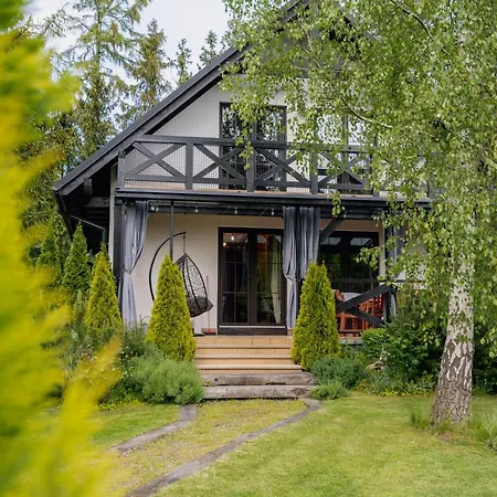 Dom Black&white Ferienhaus Kołczewo